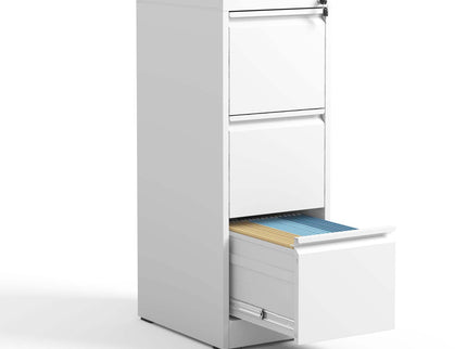 Steel Drawer Vertical File Cabinet With Lock For A4 Legal / Letter Size