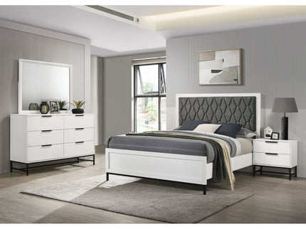 Taraval - 4 Piece Queen Bedroom Set - White