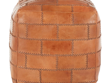 Cobbler - Industrial Pouf - Brown