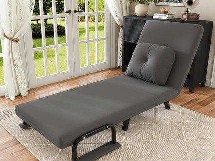 5 In 1 Folding Sofa Bed With 5 Position Adjustable Backrest