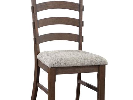 Pascaline - Rustic Side Chair (Set of 2) - Gray / Brown