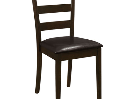 Arvin - 5 Piece Dining Set With Rectangular Table And Bench With Seats - Cappuccino