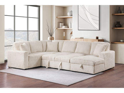 Thurston - Storage Sectional Sofa With Pop Up Bed