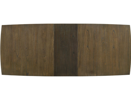 Bistro - Wide Contemporary Rectangle Dining Table With Extension Leaf