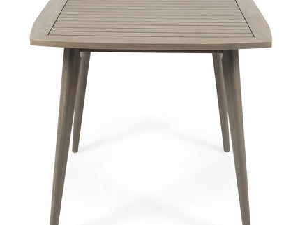 Modern Indoor Square Acacia Wood Dining Table With Toothpick Leg Design
