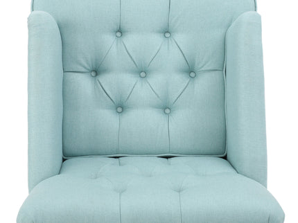 Harrison - Tufted Club Chair With Button Tufted Back And Birch Wood Legs