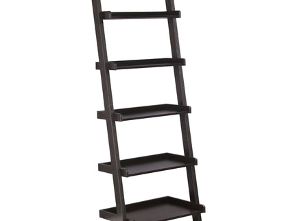 Blackburn - 3 Piece Ladder Bookshelf Set With Modular Design - Cappuccino