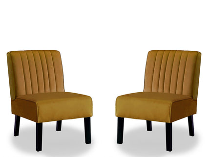 Reese - Mid-Century Modern Accent Chairs With Minimalist Design (Set of 2)