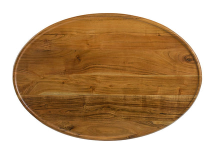 Oval Coffee Table - Brown