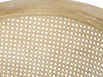 Curved Backrest Accent Chair