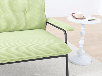 Modern Metal Frame Sofa With Sponge Filling For Compact Spaces And Versatile Use