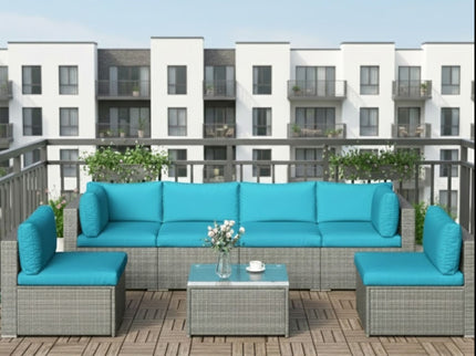 Modern Patio Set With Coffee Table