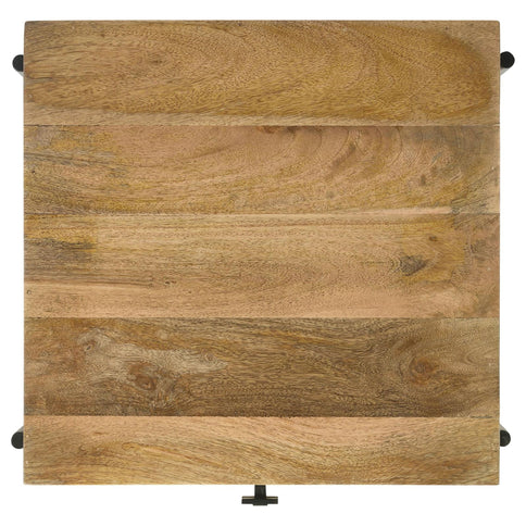 1 Drawer Accent Table With Bottom Shelf - Brown