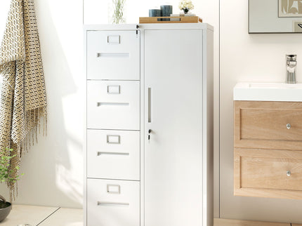 Storage Vertical Filing Cabinet With Lock