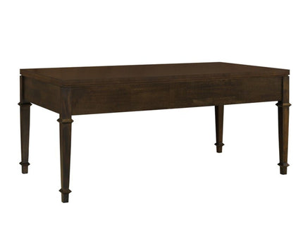 Fluted - 2 Drawer Coffee Table - Brown