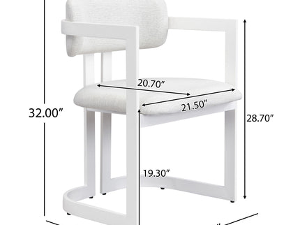 Upholstered Dining Armchairs (Set of 2)