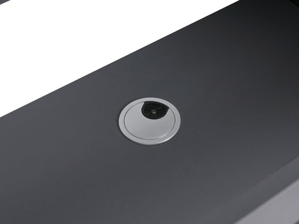 Contemporary Freestanding Bathroom Vanity With Resin Sink & Soft-Close Cabinet Doors