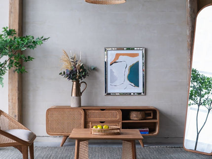 Teak Coffee Table - Natural Wood / Brown