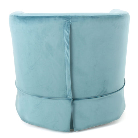 Zeniqua - Upholstered Swivel Chair With Loose Cover