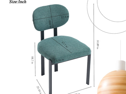 Dining Armless Chairs (Set of 2)