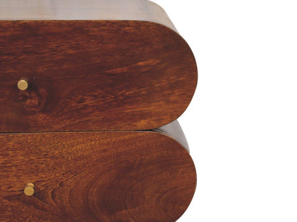 Bubble Nightstand - Brown