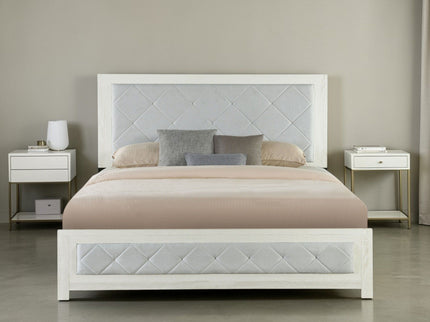 Jehoram - Lozenge Upholstered Design Bed