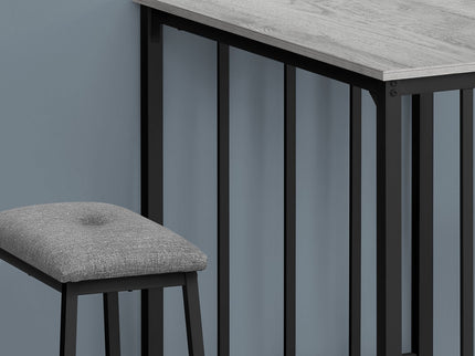 3 Pieces Dining Set, Counter Height, Rectangular, Small, Contemporary & Modern
