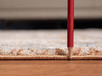 Noble - 5'3" X 7'3" Area Rug - Rust