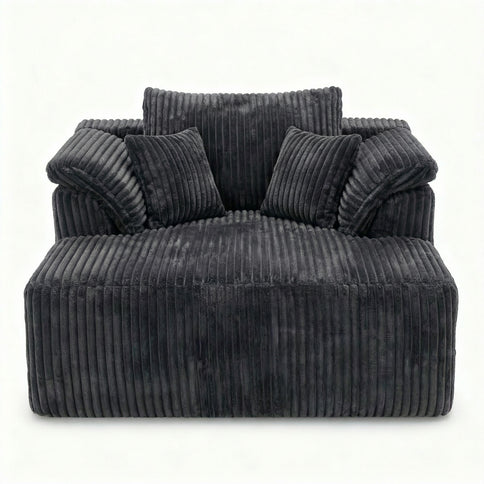 Chaise Lounge Chair, Deep Seat Sleeper Couch For Living Room