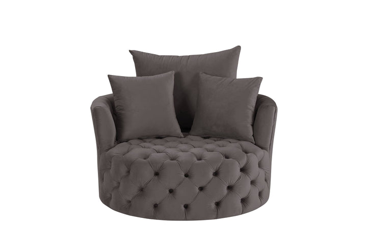 Zunyas - Accent Chair With Swivel