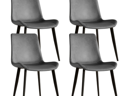 Modern Dining Chairs Ergonomic Design For Kitchen (Set of 4)