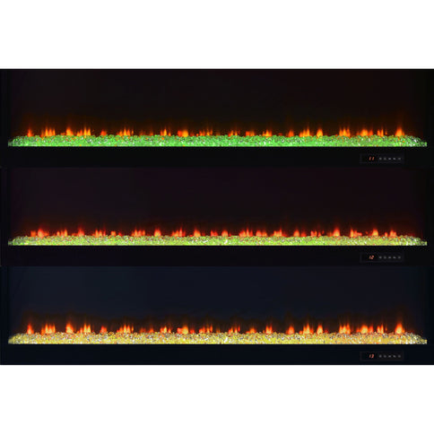 TV Stand Fireplace Console With Bluetooth Speaker