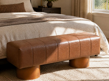 Modern Upholstered Dining Bench