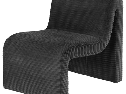 Winne - Curved Armless Accent Chair