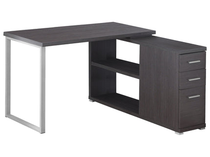 Computer Desk, Home Office, Corner, Left, Right Set - Up, Storage Drawers, L Shape, Laptop, And Contemporary & Modern