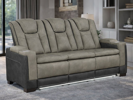 Bruno - Power Reclining Sofa With LED Lighting