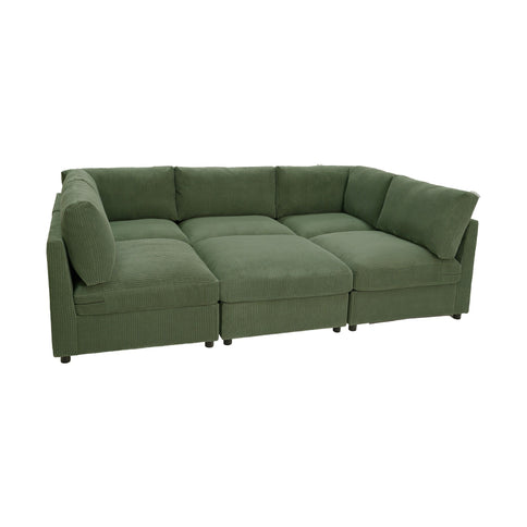 Modern Reversible Modular Sectional