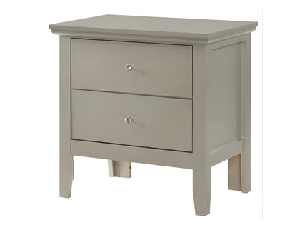 English Dovetailed Drawers Nightstand