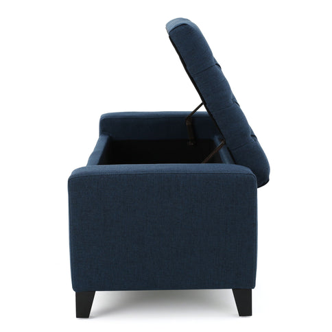 Guernsey - Ottoman Storage With Tufted Top