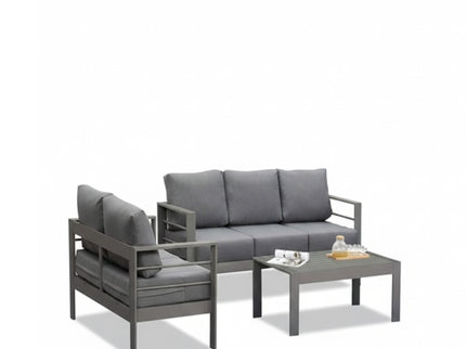 Outdoor Patio Set All-Weather With Thick Cushions