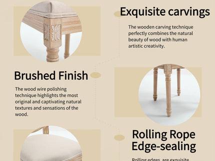 Upholstered With Round Back Dining Chairs (Set of 2)