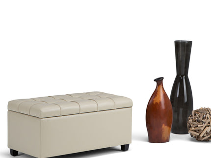 Sienna - Upholstered Storage Ottoman Bench