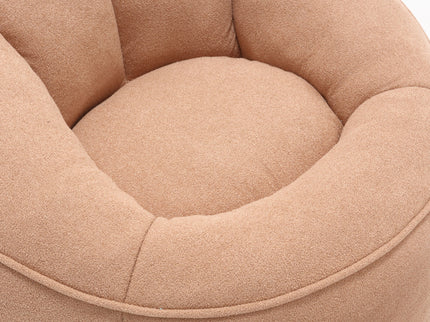 Bedding Bean Bag Sofa Chair High Pressure Foam With Footrest