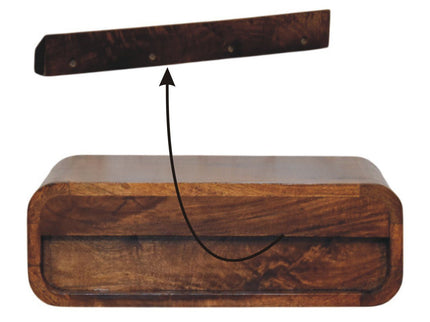 Avora - Wall Mounted 1 Drawer Nightstand