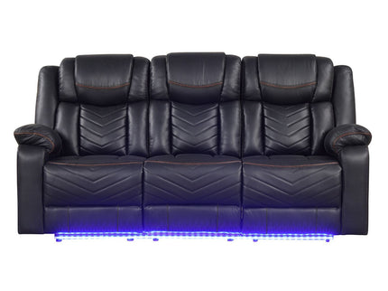 Challenger - LED Power Recliner Sofa