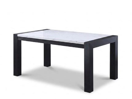Dining Table - Charcoal / White / Charcoal