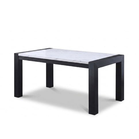 Dining Table - Charcoal / White / Charcoal