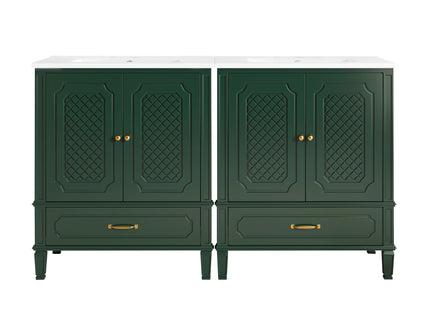 Bathroom Vanity With Sink, Soft Closing Door, Multi Functional Storage