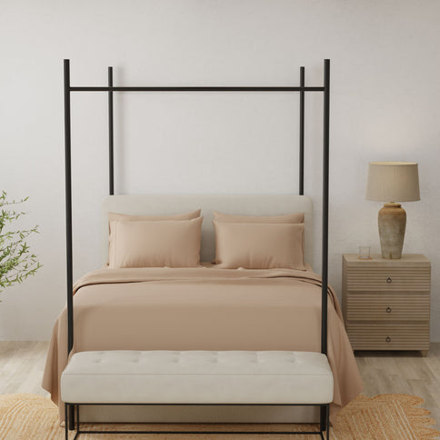 Brushed Hypoallergenic Split Sheet Set