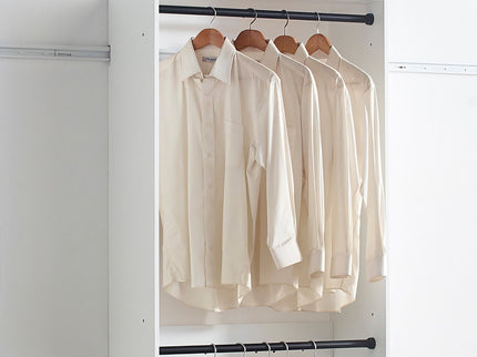 Devi - Wall Mounted Wood Closet System & Modular Design
